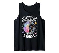 Sono 50% Stardust 50% Stress Divertente Canotta