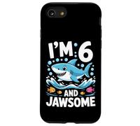 Sono 6 e Jawsome Shark 6 ° compleanno Custodia per iPhone SE (2020) / 7/8