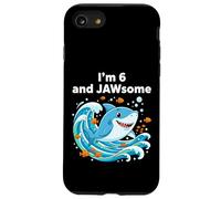Sono 6 e Jawsome Shark 6 ° compleanno Custodia per iPhone SE (2020) / 7/8