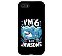 Sono 6 e Jawsome Shark 6 ° compleanno Custodia per iPhone SE (2020) / 7/8