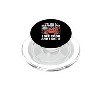 Sono A Dieta A Pesce Vedo Cibo E Lo Mangio PopSockets PopGrip per MagSafe