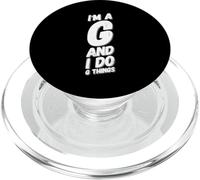 Sono A G E Faccio G Cose Cool Bro Gangsta Friend Meme PopSockets PopGrip per MagSafe