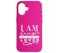 Sono abbastanza forte bella gentile amato essere gentile Custodia per iPhone 16