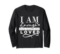 Sono Abbastanza Forte Bella Gentile Amato Essere Gentile Maglia a Manica