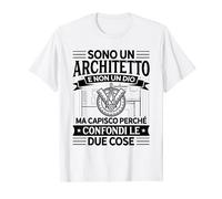 Sono Achitetto Architettura Disegnatore Ingegnere Civile Maglietta