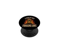 Sono al mio limite di frogging Funny Frog PopSockets PopGrip Adesivo
