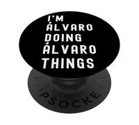 Sono Álvaro Que Fa Cose di Álvaro PopSockets PopGrip Adesivo