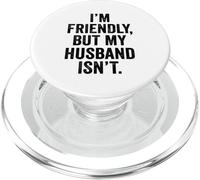 Sono amichevole ma mio marito non mi tocca PopSockets PopGrip per MagSafe