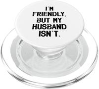 Sono amichevole ma mio marito non mi tocca PopSockets PopGrip per MagSafe