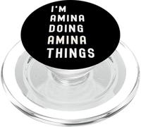 Sono Amina Que Fa Cose di Amina PopSockets PopGrip per MagSafe