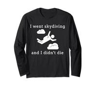 Sono Andato al Paracadutismo e Non Sono Morto Maglia a Manica