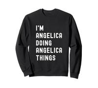 Sono Angelica Que Fa Cose di Angelica Felpa
