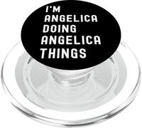 Sono Angelica Que Fa Cose di Angelica PopSockets PopGrip per MagSafe