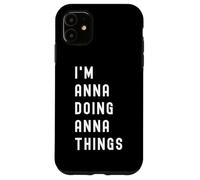 Sono Anna Que Fa Cose di Anna Custodia per iPhone 11