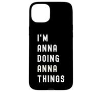 Sono Anna Que Fa Cose di Anna Custodia per iPhone 15 Plus