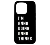 Sono Anna Que Fa Cose di Anna Custodia per iPhone 15 Pro