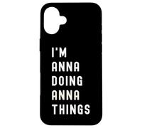 Sono Anna Que Fa Cose di Anna Custodia per iPhone 16 Plus