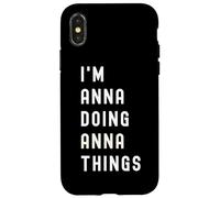Sono Anna Que Fa Cose di Anna Custodia per iPhone X/XS