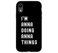Sono Anna Que Fa Cose di Anna Custodia per iPhone XR