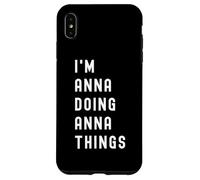 Sono Anna Que Fa Cose di Anna Custodia per iPhone XS Max