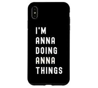 Sono Anna Que Fa Cose di Anna Custodia per iPhone XS Max