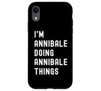 Sono Annibale Que Fa Cose di Annibale Custodia per iPhone XR