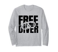 Sono apneista apnea apnea apnea Maglia a Manica