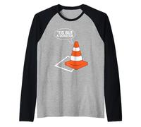 Sono arrivato solo un graffio Racing Design Autocross Maglia con Maniche Raglan