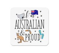 Sono Australiano E Fiero Magnete Da Frigorifero - Canguro Divertente