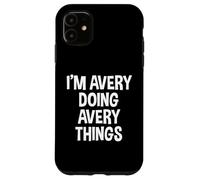 Sono Avery facendo cose divertenti con Avery Custodia per iPhone 11