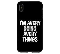 Sono Avery facendo cose divertenti con Avery Custodia per iPhone XS Max