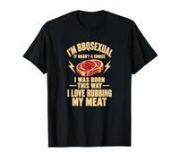 Sono BBQsexual Non Era Una Scelta Funny Grilling Pit Master Maglietta