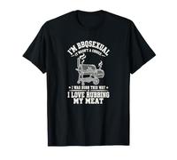 Sono BBQsexual Non Era Una Scelta Funny Grilling Pit Master Maglietta
