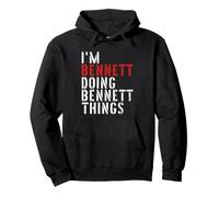 Sono Bennett Che Fa Cose Bennett Felpa con Cappuccio
