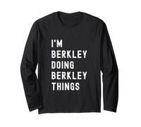 Sono Berkley Que Fa Cose di Berkley Maglia a Manica