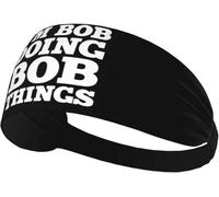 Sono Bob che fa cose da Bob Fascia elastica per lo sport antisudore, all'aria aperta che assorbe l'umidità