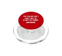 Sono caduto e non riesco ad alzarmi. Non è più così divertente. PopSockets PopGrip per MagSafe