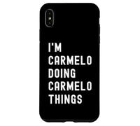 Sono Carmelo Que Fa Cose di Carmelo Custodia per iPhone XS Max