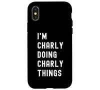 Sono Charly Que Fa Cose di Charly Custodia per iPhone X/XS