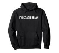 Sono Coach Brian Felpa con Cappuccio