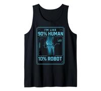 Sono Come 90% Umano 10% Robot Bionic Canotta