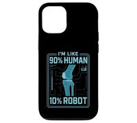 Sono come 90% umano 10% Robot Bionic Custodia per iPhone 12/12 Pro