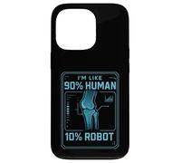 Sono come 90% umano 10% Robot Bionic Custodia per iPhone 13 Pro