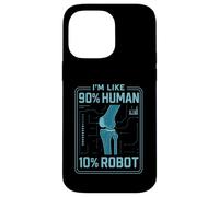 Sono come 90% umano 10% Robot Bionic Custodia per iPhone 14 Pro Max