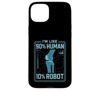 Sono come 90% umano 10% Robot Bionic Custodia per iPhone 15 Plus