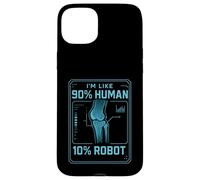 Sono come 90% umano 10% Robot Bionic Custodia per iPhone 15 Plus