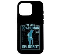 Sono come 90% umano 10% Robot Bionic Custodia per iPhone 16 Pro