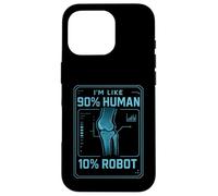 Sono come 90% umano 10% Robot Bionic Custodia per iPhone 16 Pro