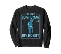 Sono Come 90% Umano 10% Robot Bionic Felpa