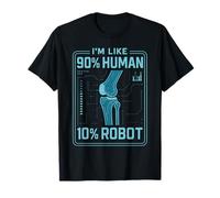 Sono Come 90% Umano 10% Robot Bionic Maglietta